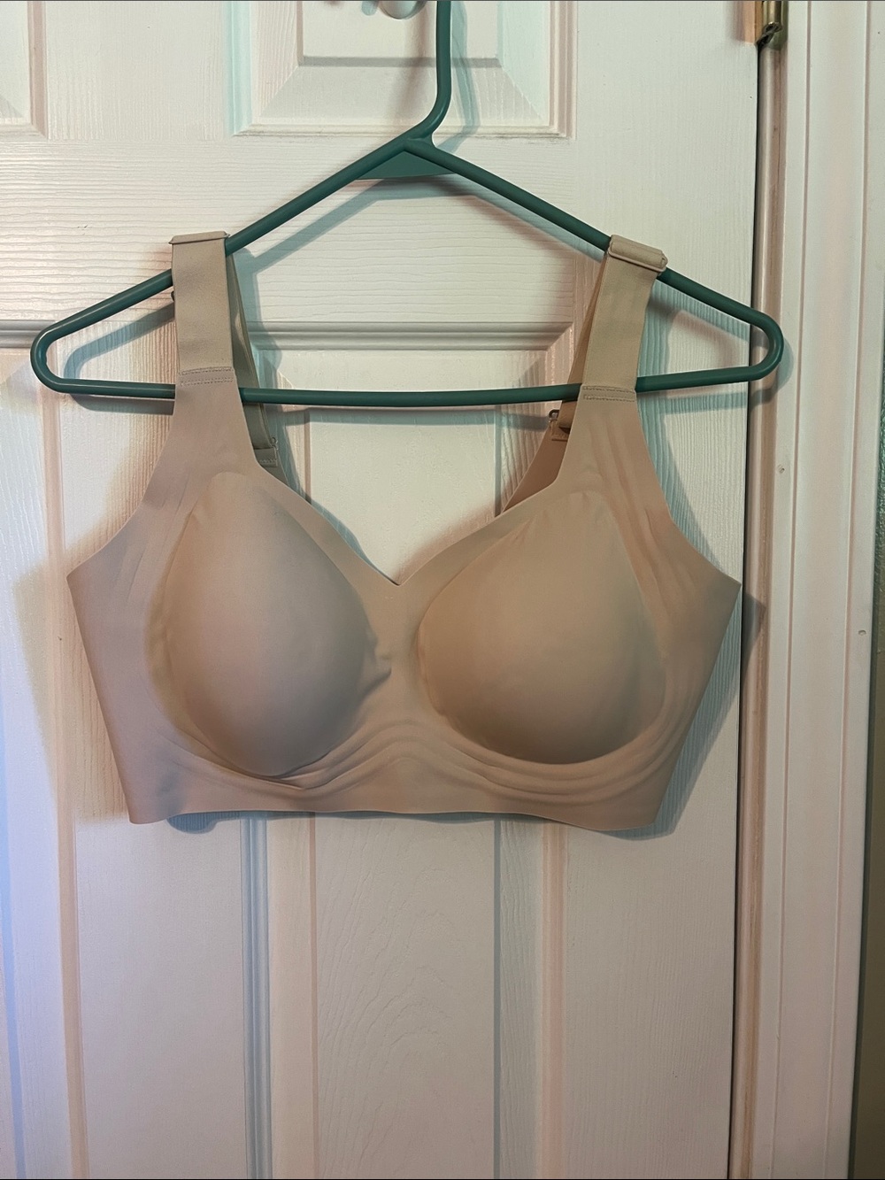 Everyday Smooth Wireless Bra — Beige- New in Box